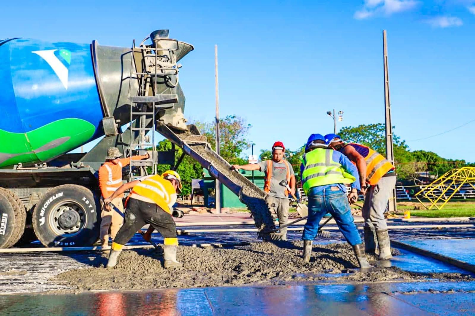 Avanza la remodelación de la Plaza Bernardino Caballero