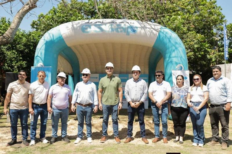 ESSAP da inicio a la construcción de nueva planta potabilizadora en Alberdi