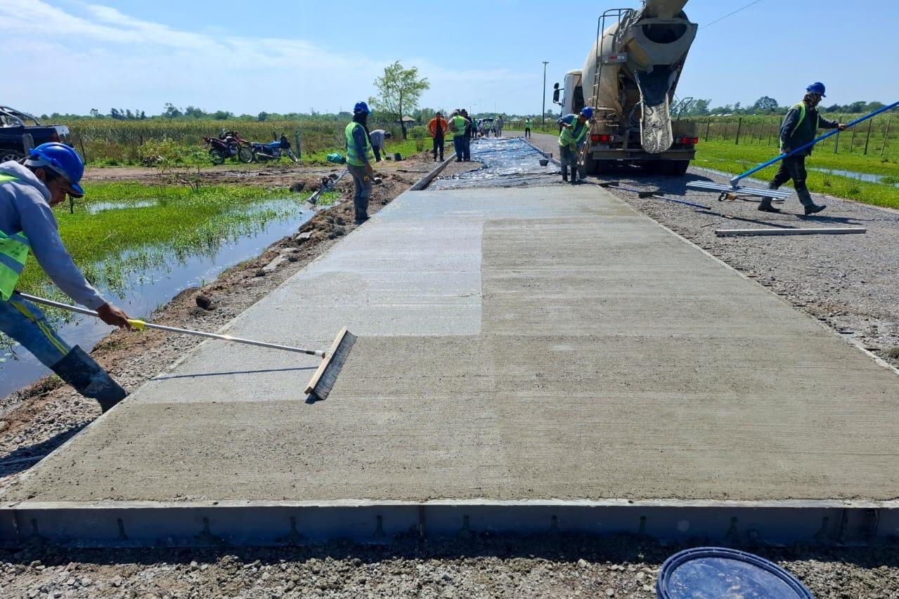 gobierno del paraguay Inicia la Pavimentación Urbana en San Juan bautista del Ñeembucú
