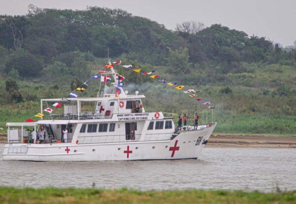 Jornada de Asistencia Integral llegará a Humaitá con el Buque Médico de la Armada Paraguaya